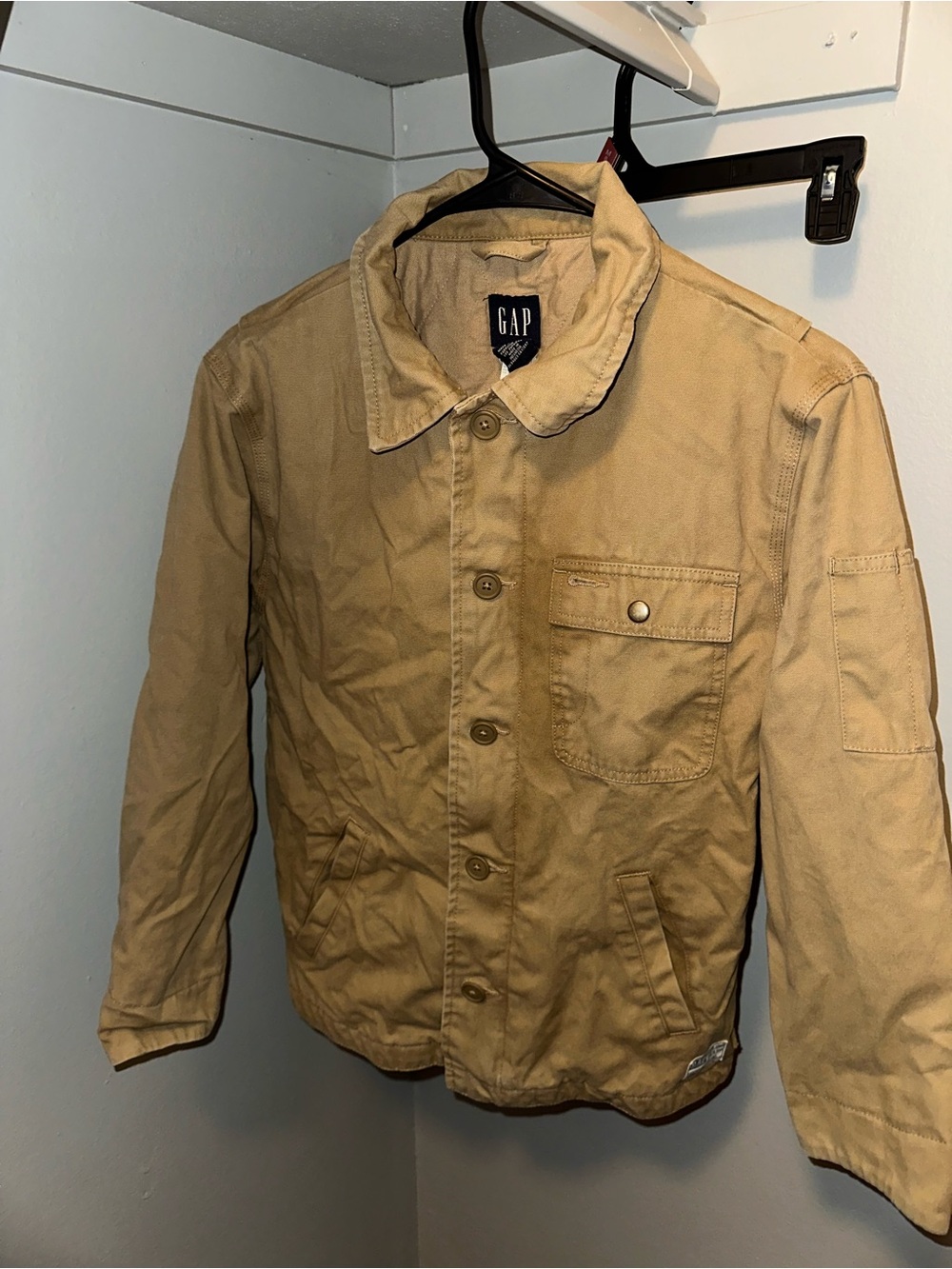 GAP kids Beige Workwear Jacket